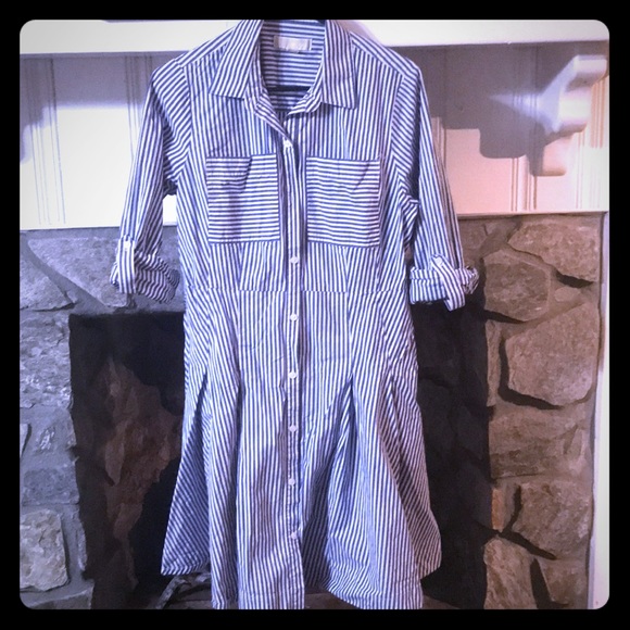 MICHAEL Michael Kors Dresses & Skirts - Michael Kors blue and white dress